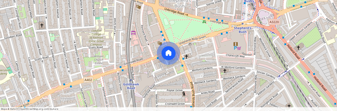 Goldhawk Road, London W12
