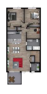 Grand 4½ +bureau, Internet, Domaine sur-le-Vert, St-Hyacinthe, 1 février - Photo 4