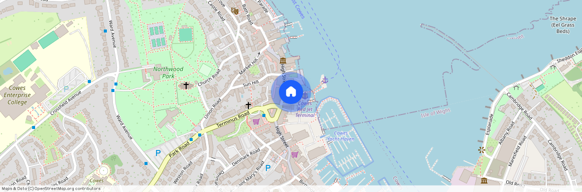 The Arcade, Cowes, PO31