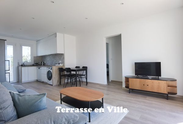 Roucas Blanc - T2 - Rénové - Meublé - Terrasse - 1465 € - Photo 1