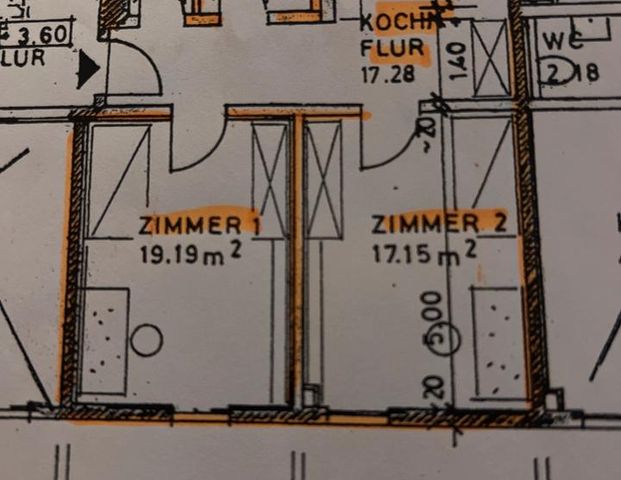 2 Zimmerwohnung Lorsch - Photo 1