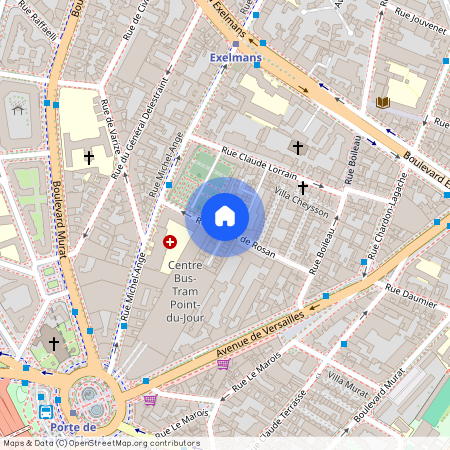 Auteuil Sud, Paris 16Ème