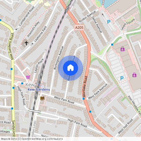 Beechwood Avenue, Kew, Richmond, Surrey, TW9