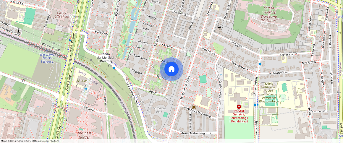 Warszawa Mokotów, Rajska