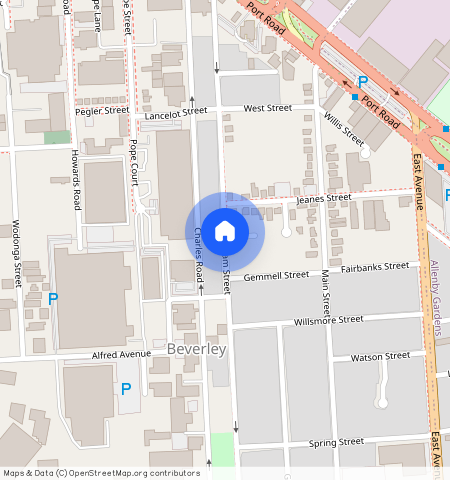 Beverley, Adelaide - West