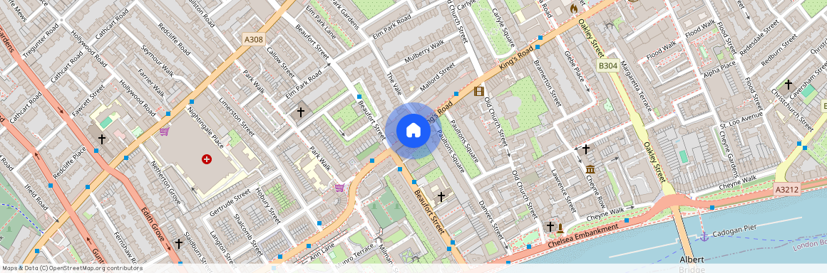 Argyll Mansions, Kings Road, SW3