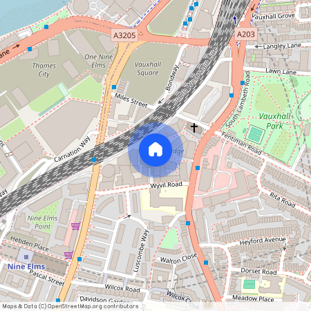Flat 47, 7a Exchange Gardens, London, SW8 1GF