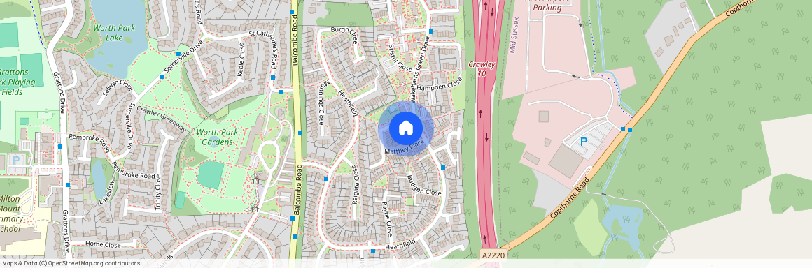 Matthey Place, Crawley RH10