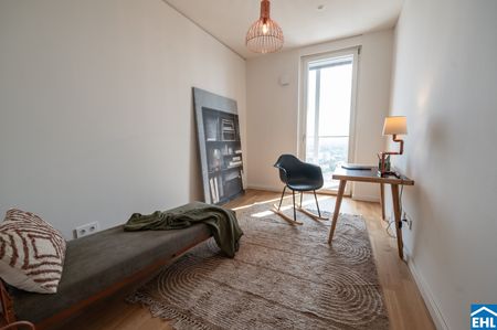 3-Zi.-Erstbezug mit Loggia & Donaublick | TOWER HOMES im V22 - Foto 4