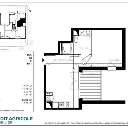 location Appartement T2 DE 35.88m² À TOULOUSE - Photo 4