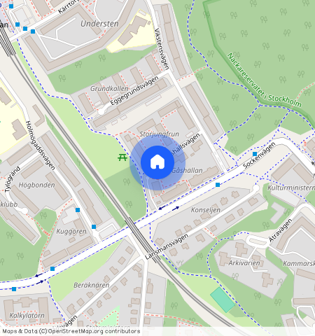 Gåshällsvägen **, Kärrtorp