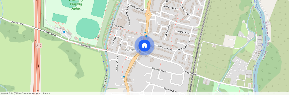 High Road, Broxbourne EN10