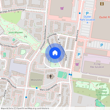 Szczecin, Majowe, Wańkowicza