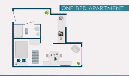 One Bed Apartment - Photo 5