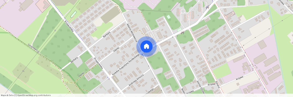 Wołomiński, Kobyłka, ks., Augustyna, Kordeckiego