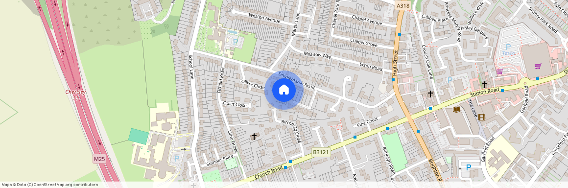 Addlestone, Surrey, KT15