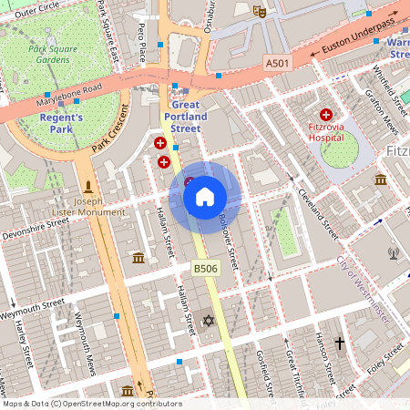 Great Portland Street, Marylebone