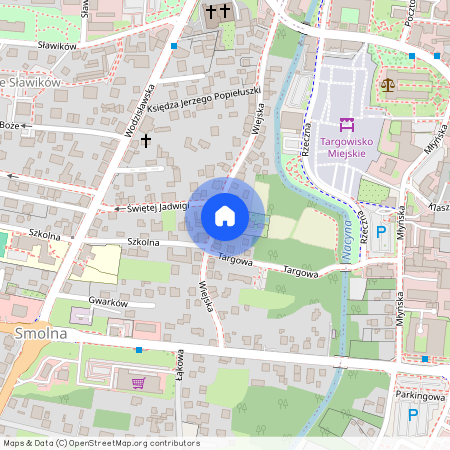 ul. Wiejska, Smolna, Rybnik, śląskie