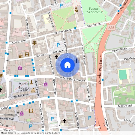 St. Edmunds Church Street, Salisbury, Wiltshire, SP1