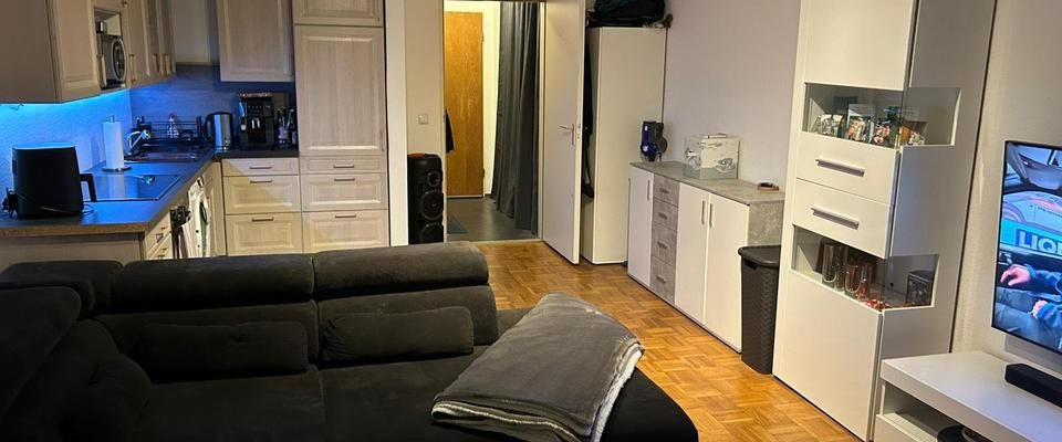möbliert, 1 Zimmer, 1.OG + Loggia + Keller, Hamm Bockum-Hövel - Foto 1