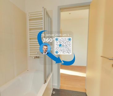 Mitten in der Stadt, fern vom Trubel: 2-Zimmer-Hofwohnung mit Balkon - Photo 5