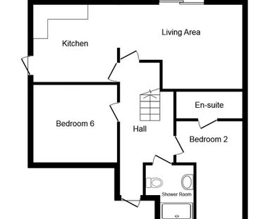 1 bedroom detached house to rent - Photo 3