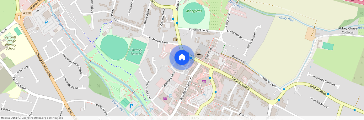 KT1, Chertsey