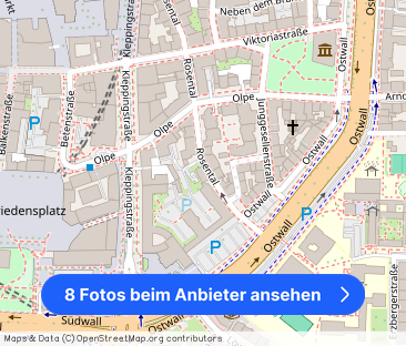 Ruhige 3-Zimmer-Wohnung mit Balkon in Dortmund-City - Foto 1