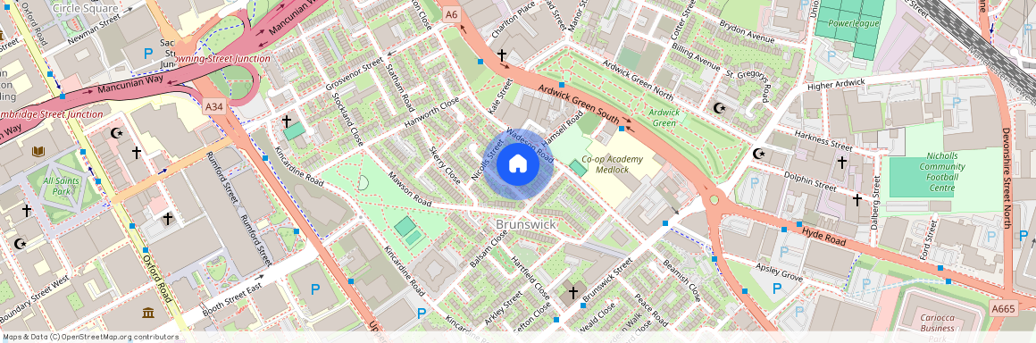 Arley Moss Road, Manchester, M13, [REF: bBC2gp]