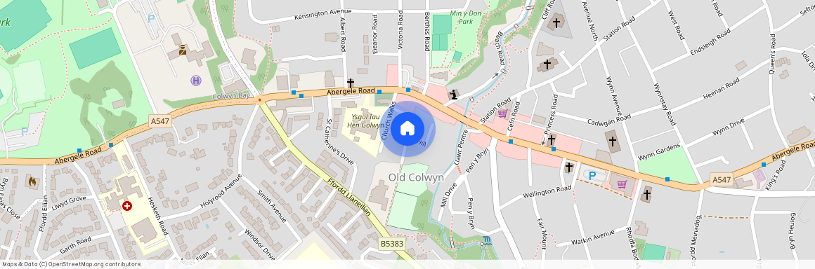 Rose hill, Old Colwyn