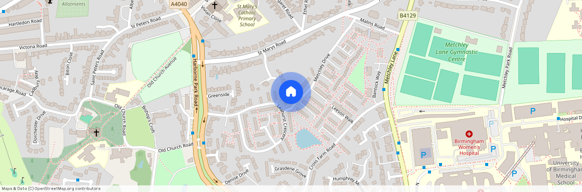 Metchley Rise, Harborne, Birmingham