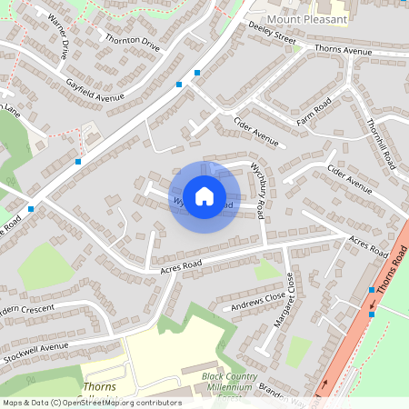 Wychbury Road, Brierley Hill DY5