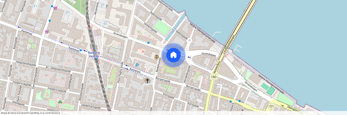 Strandvejen 15 D, 5. tv., 9000, Aalborg