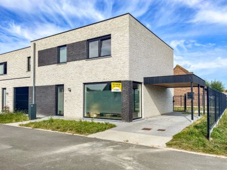 Ruime energiezuinige nieuwbouwwoning (type halfopen) (2024) met carport op 247m² gelegen te Houthulst. - Photo 5
