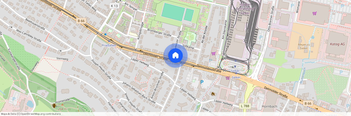 Detmolder Str. 183, 33604 Bielefeld - Bielefeld (Innenstadt)