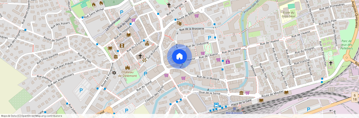 Rue des Bâts 14, Delémont