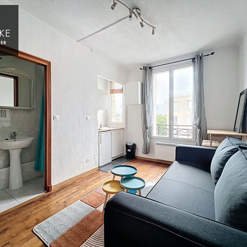 Studette meublée - Courbevoie- Kilford/Raspail - 13.20m² - Photo 1