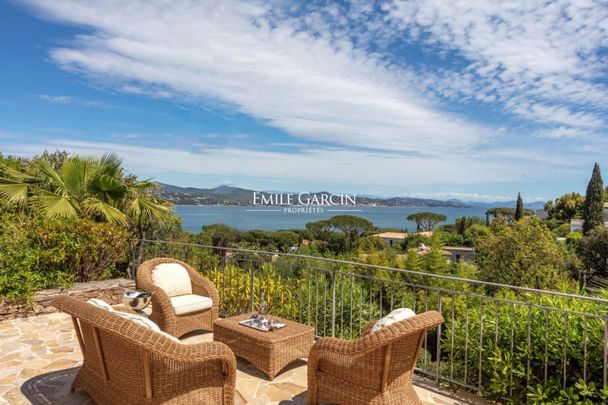 Villa récente à la location - Saint-Tropez -Vue mer - Photo 1