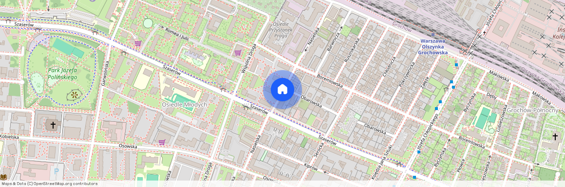 ul. Nasielska, Grochów, Praga-Południe, Warszawa, mazowieckie