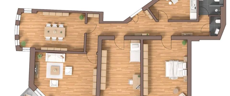 4 Zimmer Wohnung Balkon Untergiesing - Photo 1