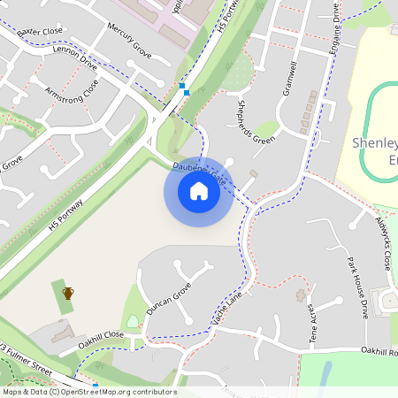 Barnard Way, Shenley Church End