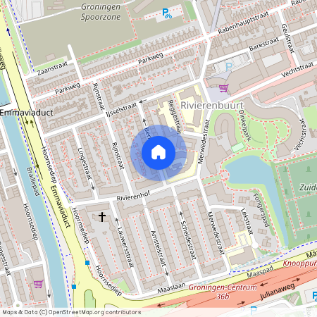 Berkelstraat, Rivierenbuurt, Zuid, Groningen, Nederland, 9725 GZ, Nederland