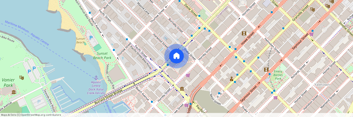 google map, Vancouver, Vancouver, Metro Vancouver, V6E