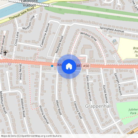 Knutsford Road, Warrington, WA4