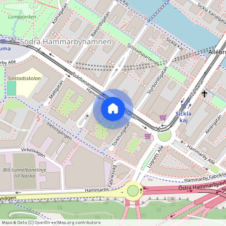 Hammarby Allé 104, Södra Hammarbyhamnen