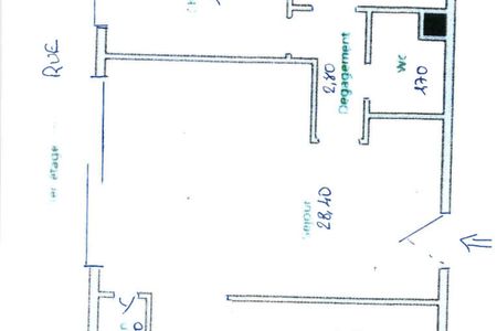 **BAIL CODE CIVIL UNIQUEMENT** SPACIEUX 2 PIÈCES MEUBLÉ**PARFAIT ÉTAT**BALCON** - Photo 2