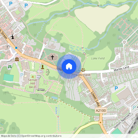 Upper Lake, Battle, East Sussex