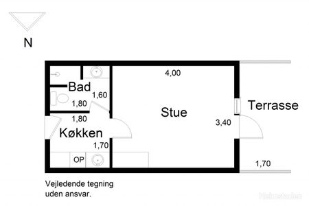 Stor etværelses lejlighed i trygge omgivelser - Photo 4