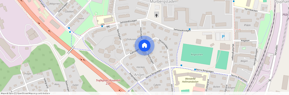 Häckvägen, Härnösand