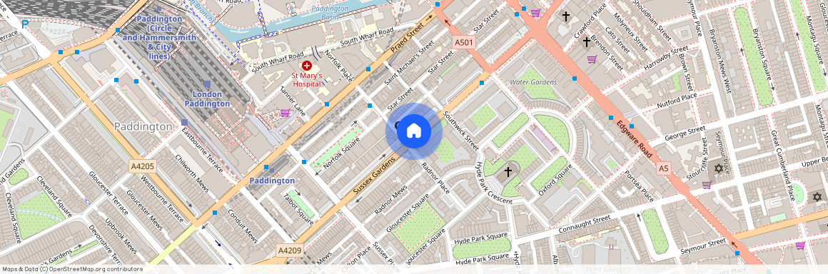 Sussex Gardens, London W2